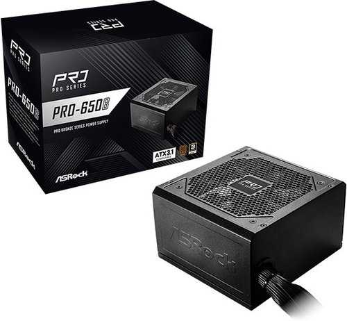 ASROCK PRO-650B - PC Power Supply - Main image
