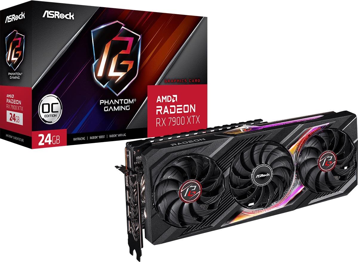 Grafické Karty Rx 6800 Alza ASROCK Radeon RX 7900 XTX Phantom Gaming 24GB  OC Grafická Karta