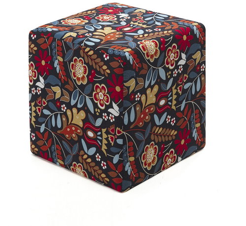 Atelier del Sofa Dalbudak square multicolour - Ottoman - Main image