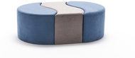 Atelier del Sofa Alya blue/grey - Ottoman