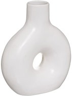 ATMOSPHERA Ceramic vase Circle 21 cm white - Vase