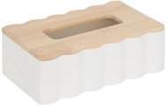 ATMOSPHERA Cherry tissue box, wood, white, 24×9×15cm - Tissue Box