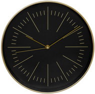 Atmosphera, Modern clock for living room Edith gold 30 cm - Wall Clock