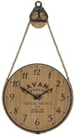 Atmosphera Wall Clock CUBA, brown, 40 cm - Wall Clock