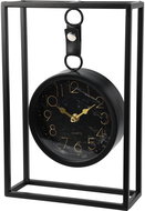 Home Styling Collection Wall clock with metal structure, 21 × 31 cm - Alarm Clock