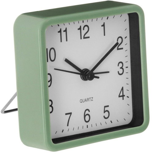 Atmosphera Quiet bedroom table clock, quartz alarm clock, green - Alarm Clock - Main image