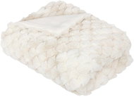 Atmosphera Blanket ADRIEL, 120 × 160 cm, white - Blanket