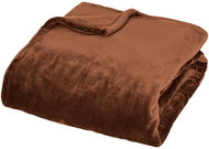 Atmosphera Blanket CUDDLY, 130 × 180 cm, brown - Blanket