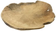 EH EXCELLENT HOUSEWARE Teakové dřevo, hnědá, průměr 40 cm - Decorative Bowl