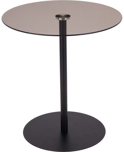 HOME STYLING COLLECTION With glass top, diameter 40×43cm - Side Table - Main image