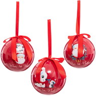 Atmosphera Vánoční ozdoby z papíru pro děti, průměr 7,5 cm - Vánoční ozdoby