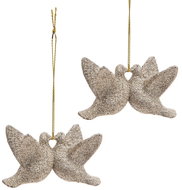 Atmosphera Hanging decoration bird couple - Christmas Ornaments