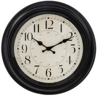 Atmosphera Nástěnné hodiny, tichý hod, kovové, průměr 39 cm - Wall Clock
