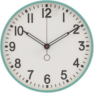 Atmosphera Nástěnné hodiny Cory, průměr 29 cm, mátové - Wall Clock