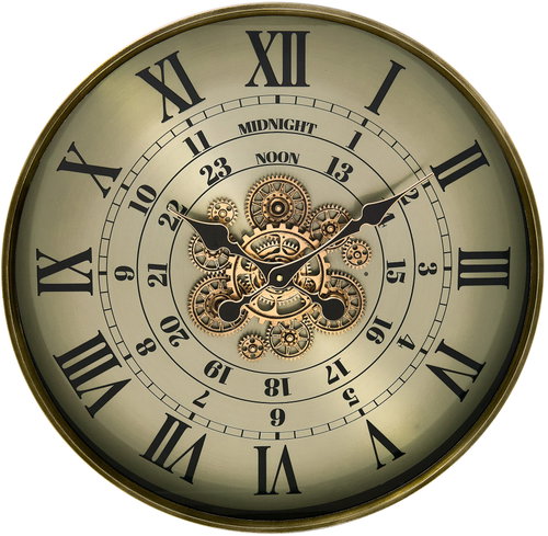 Atmosphera Hodiny s mechanismem Michel, průměr 60 cm, kovové - Pendulum Clocks - Main image