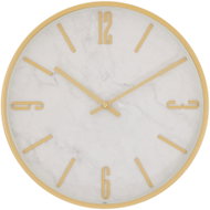 Atmosphera Hodiny Nathalie, průměr 29 cm, mramorový efekt - Pendulum Clocks