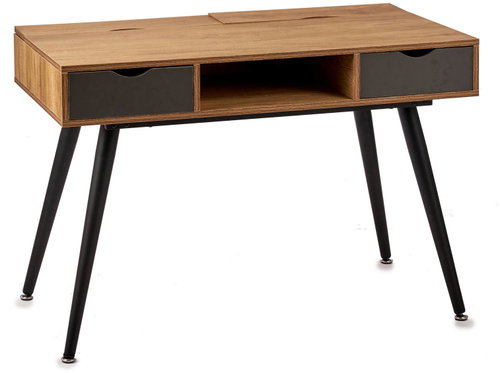 Giftdecor Industrial desk with drawers, 110 × 60 × 75 cm - Writing Desk - Main image