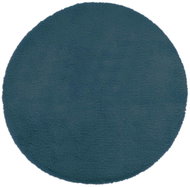 Atmosphera Faux fur carpet, diameter 80 cm, sea green - Carpet