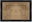 Jute rectangular carpet, 120 × 170 cm with black frame