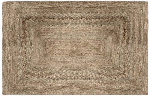 Atmosphera Rectangular jute carpet, 120 × 170 cm, natural - Carpet - Main image