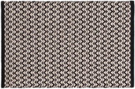 Douceur d'intérieur Chasca, boho, 60 × 90 cm, black - Carpet