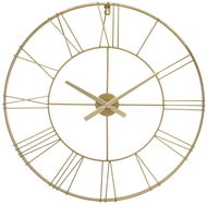 Atmosphera Nástěnné hodiny, kovové, zlaté, 70 cm - Nástěnné hodiny