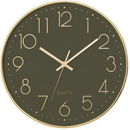 Atmosphera Wall clock with silent mechanism, green, 30 cm - Wall Clock