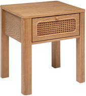 Atmosphera Tiria Bedside table, Viennese rope, 45 × 38,5 × 52,5 cm - Night Stand