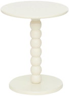 Atmosphera Chamlo round, diameter 38 x 46,5 cm, beige - Side Table
