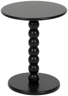 Atmosphera Chamlo round, diameter 38 x 46,5 cm, black - Side Table