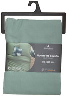 Atmosphera Cotton duvet cover 240 × 220 cm green - Bed Linen