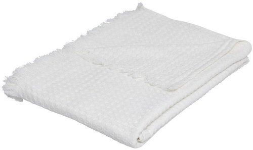 Atmosphera Widdy Bedspread with fringe 130 × 180 cm - Bed Cover - Main image
