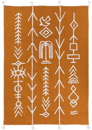 Atmosphera Soleya Bedspread 130 × 180 cm ochre - Bed Cover