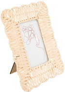Atmosphera Edward standing, rattan, 21 × 24 cm - Photo Frame