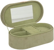 ATMOSPHERA Enya green with mirror 25 × 10 cm - Jewellery Box