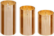 Atmosphera, LED candle with moving flame SENA, set of 3 candles - Candle