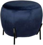 Atmosphera Velour round seat CALABAZA, diameter 43,5 × 36 cm - Ottoman