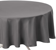 Atmosphera Tablecloth round grey 180 cm - Tablecloth