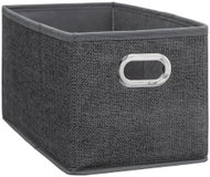 5five Rectangular storage box with handle 15 × 31 × 15 cm, dark grey - Storage Box