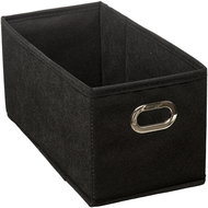 5five Rectangular organizer 15 × 31 × 15 cm, black - Storage Box