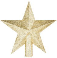 Atmosphera Christmas tree star, 22 cm, gold - Christmas Decoration