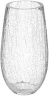 Atmosphera Vase with imitation broken glass, diameter 14 cm - Vase