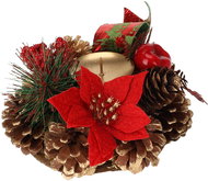 Home Styling Collection Pinecone candle holder, 15 cm - Wreath
