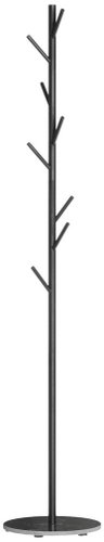 4LIVING Věšák Mare, stojací, kov, černý, 31,5 × 31,5 × 170 cm - Coat Hanger - Main image