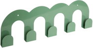 ATMOSPHERA Věšák Callista, nástěnný, kov, zelený, 50 × 15,7 cm - Coat Hanger