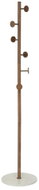 5FIVE SIMPLY SMART Věšák Come, stojací, 6 háčků, kámen, hnědý, 36,5 × 36,5 × 175 cm - Coat Hanger