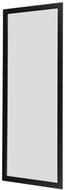 4Living, Wall mirror in MDF frame, 34 × 94 cm, black - Mirror