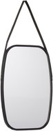 Giftdecor Rectangular mirror with leather handle, 43 × 65 × 3 cm - Mirror