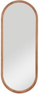 Atmosphera Oval mirror in wooden frame Gianni, 35 × 90 cm - Mirror