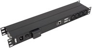 ATEN 19" napájecí panel, 18x C13, výstup měření, přepěťová ochrana, vstup C14, + kabel 3m (PE1118SG) - Surge Protection Socket Strip